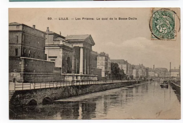lille , les prisons , le quai de la basse-deûle
