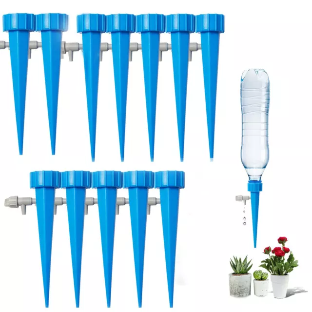 12 Packs Plant Waterer Self Watering Spikes Devices with Slow Release Control US