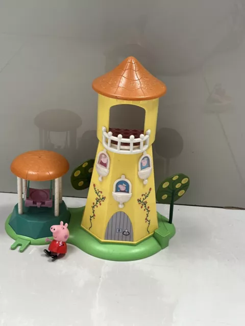 Peppa Pig Princess Peppa's Rose Garden & Tower Playset With Swing