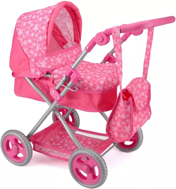 Dolls Pram Toyrific Snuggles Deluxe  Premium Dolls Stroller for Kids  TY6102