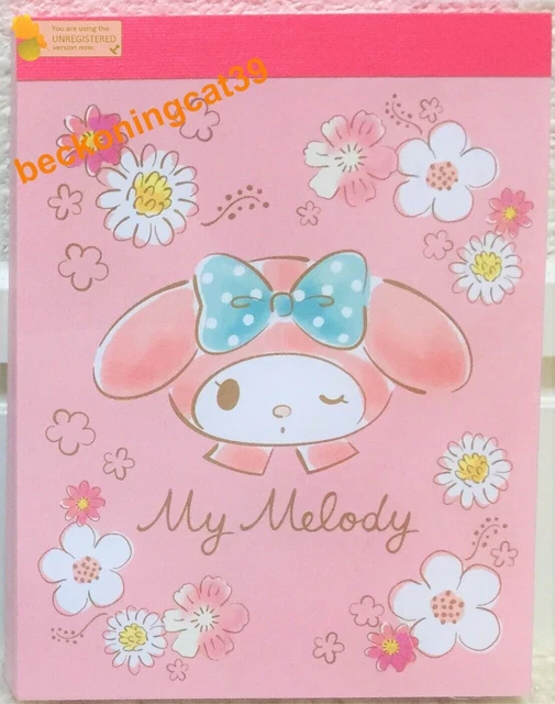 Lovely Sanrio Character My Melody Mini Taccuino 100 Fiori 2021 MADE IN JAPAN