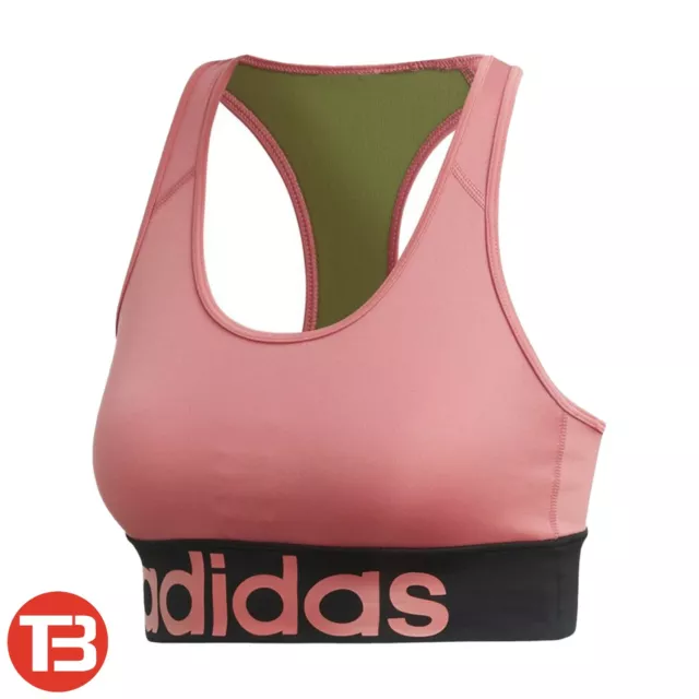 adidas Design 2 Move Logo Damen Bra Sport-BH Top Sport Fitness Freizeit EI4817