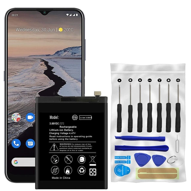 Long Life 5150mAh Li_ion Battery Disassembly Tool for Nokia G20 TA-1343 TA-1336