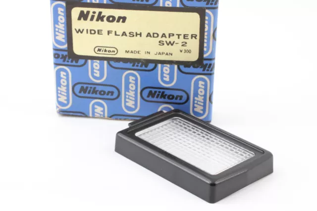 【N MINT Box】 Nikon Wide Flash Adapter SW-2 for Speed-Light SB-7 SB-8 SB-10 JAPAN