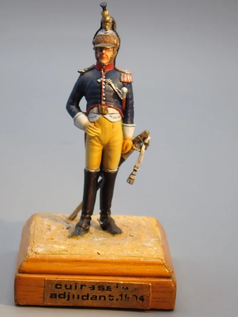 PLOMB FIGURINES D ARTISTES 60mm BASE LE CIMIER SOLDAT INFANTERIE RUSSE