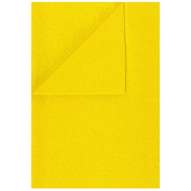 100% Wolle Filz WOLLFILZ Bastelfilz Dekofilz 20x30cm/1,5 mm/450g, 5652 gelb