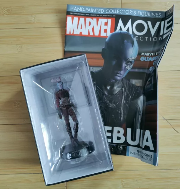 figurine super héros des films Marvel eaglemoss 73 Nebula english mag