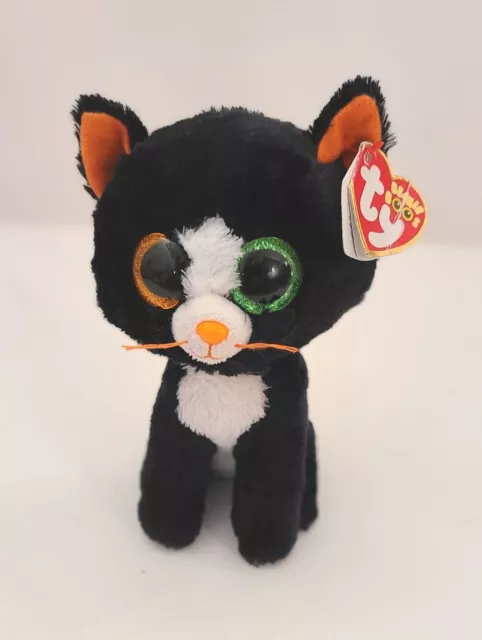 Ty Beanie Boos Boo Frights The Halloween Cat Kitten 6" Plush Soft Toy