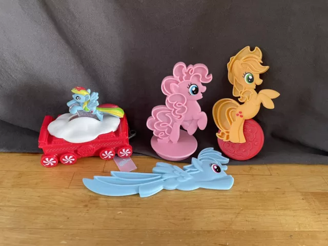 My Little Pony Lot, Play Doh Tools, Mcdonalds Train 2017 Hasbro