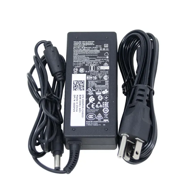 DELL NB-65B19 19.5V 3.34A 65W Genuine Original AC Power Adapter Charger