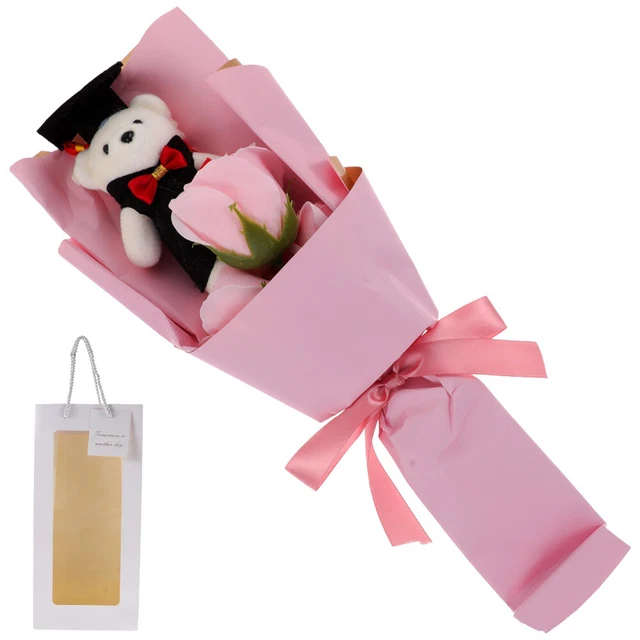2 Count Regali Per Sempre Per Lei Bouquet Di Laurea Regali Per Laureati Rosa