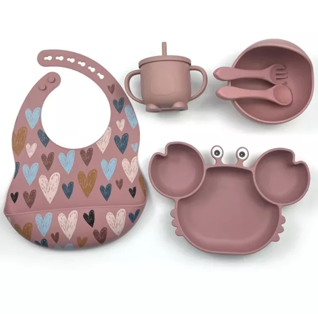 MUM&LOVE - Set pappa 6 pezzi svezzamento bambini  prima infanzia - senza BPA