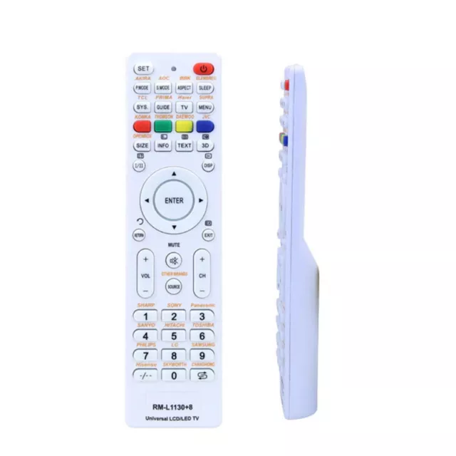 Universal Replacement Remote Control RM-L1130+8 For All Brand Television Hu