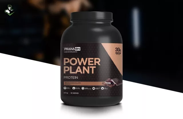 Prana Power Plant Protein 2.5kg | Plant Based | Vegan , RICH CHOCOLATE FLAVOUR