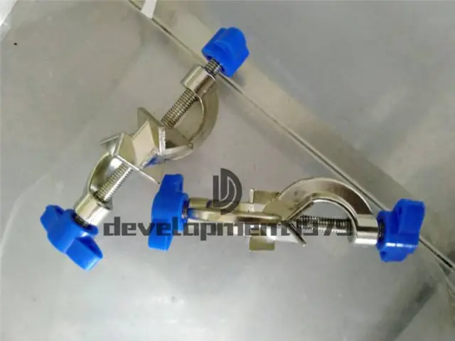 1PCS New blue Lab Stands Clamps Holder, Cross Clamp Holder Rod Rack