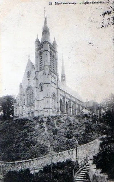 95-11 cpa Montmorency - St Martin's Church