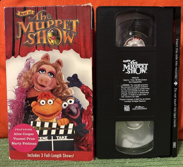BEST OF THE Muppet Show Alice Cooper Vincent Price Marty Feldman VHS ...