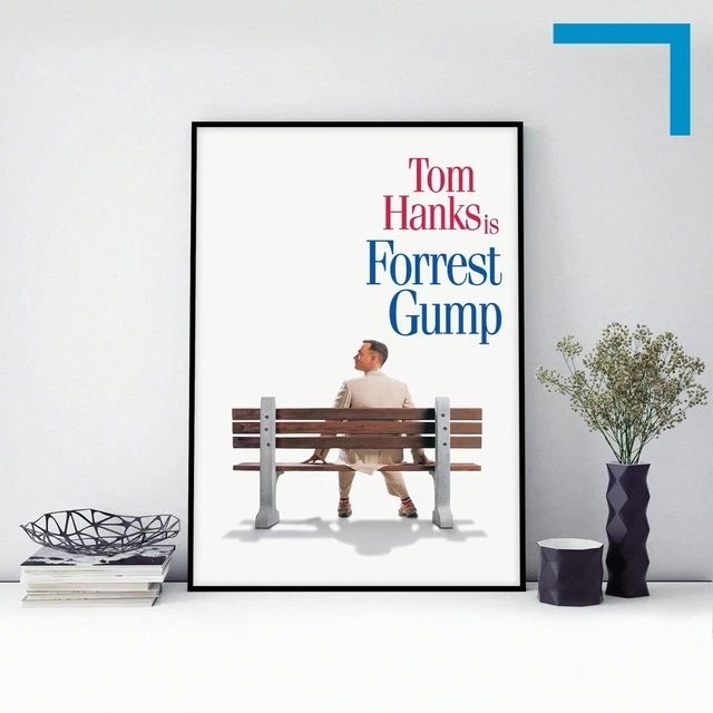 1994 FORREST GUMP Movie Film Poster Print A3 A4 A5 Home Decor