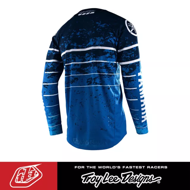 2023 Troy Lee Designs SE PRO YAMAHA MX Motocross Trikot - Yamaha blau 2