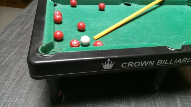 Tischbilliard 40cm lang Crown Billiards