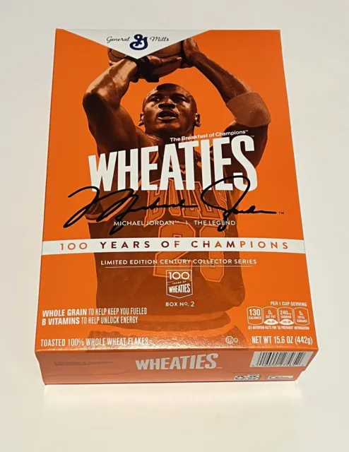 Wheaties 100 Years of Champions Michael Jordan LImited Edition The Legend Sealed
