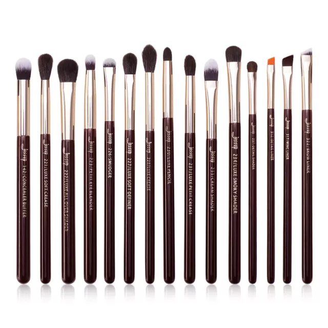 Jessup Augen Makeup Pinsel Set Schmink Pinsel Lidschatten Eyeshadow Blend Brush
