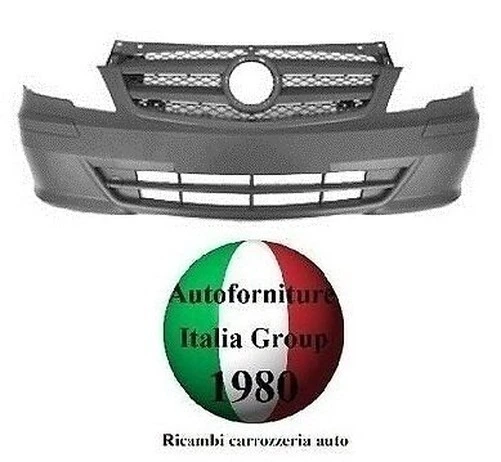 Pare-choc Avant Noir Pour Mercedes Vito W639 - Compatible 2003-2010, Référence OEM A6398804270 - 3
