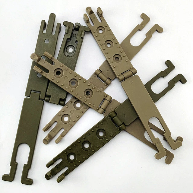 Gear Molle-Lok Kydex K Sheath Belt Clip Waist Clamp For Molle Backpack Scabbard
