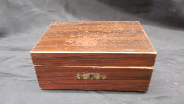 ANCIENNE BOITE A Bijoux En Bois EUR 8,00 - PicClick FR
