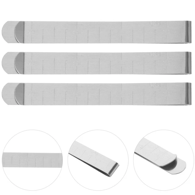 20 Pcs Garment Quilting Clip Ruler Knitting Clamp Side Accessories