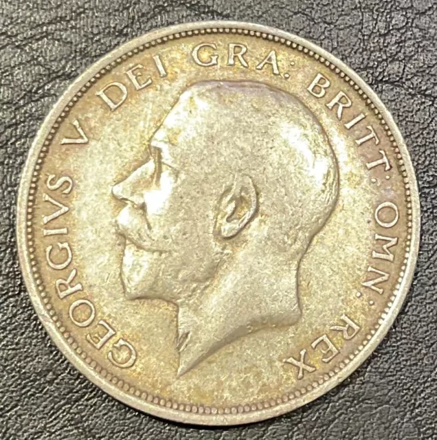1914 George V Silver Half Crown