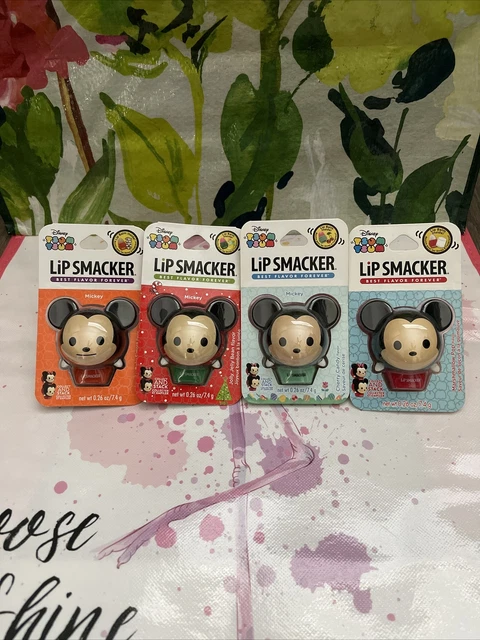 NEW LIP SMACKERS Disney Tsum Tsum Lip Balm halloween christmas Mickey Mouse lot