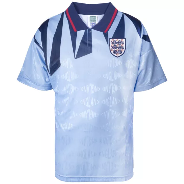 England 1990 Inter Third Retro Shirt 100% POLYESTER Men's