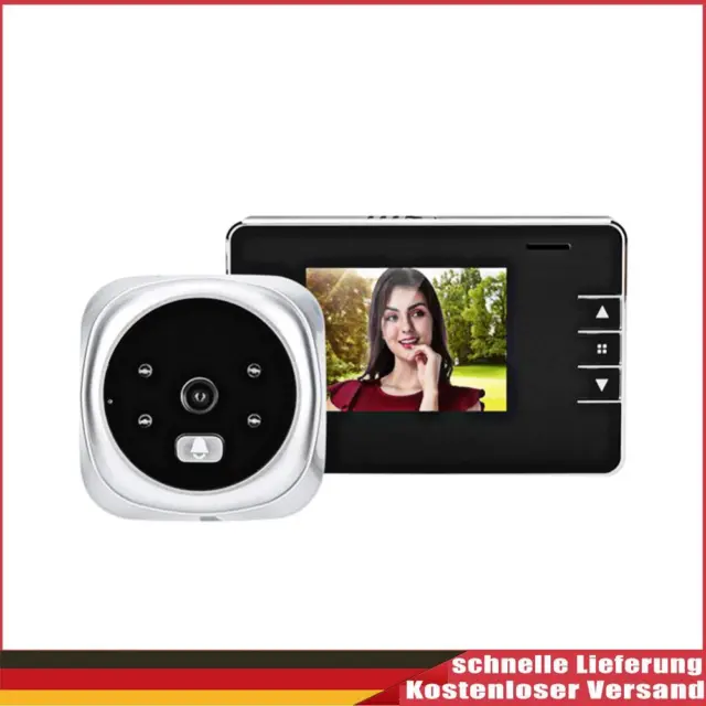 Night Vision Digital Doorbell Camera Viewer Electronic Video Door Bell Peephole