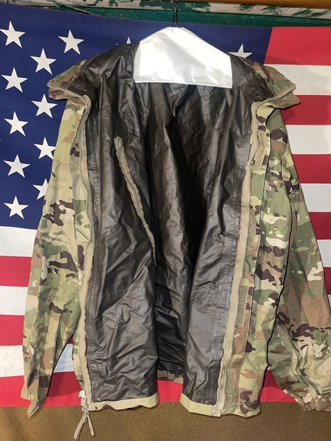 USGI OCP Multicam Extreme Cold Wet Weather Jacket Small Long Gen III Class 3 2
