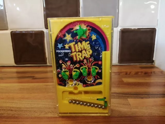 Vintage Tomy Pocketeers Time Trap Game - Working -