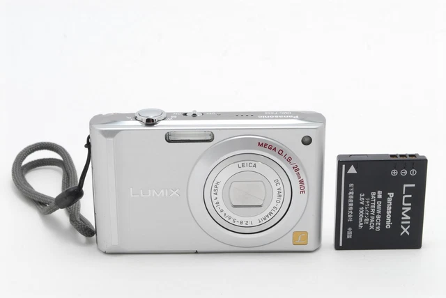 【極美品】 Panasonic LUMIX DMC-FX55 シルバー ケース付 極美品】 Panasonic LUMIX DMC-FX55 シルバー ケース付