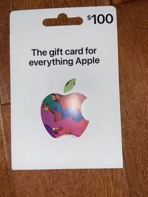 CANADIAN APPLE GIFT CARD CANADA CANADIAN ITUNES CARD MUSIC MOVIE APP STORE  $100