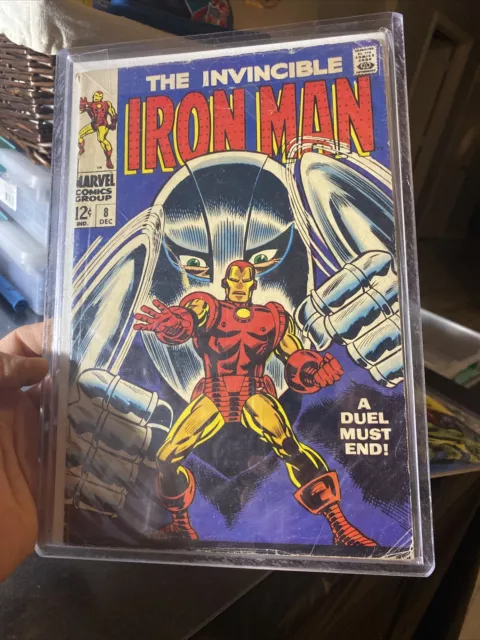 Invincible Iron Man #8 Marvel Comics 1968 Stark Archie Goodwin George Tuska MCU