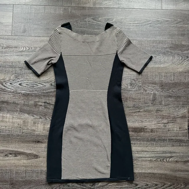 rag bone Womens Size Small Dress Ella Chinchilla Striped Sweater Dress