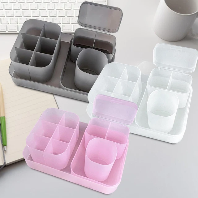 Organisateur de cosmétiques de  d'ornement de boîte de rangement de maquillage
