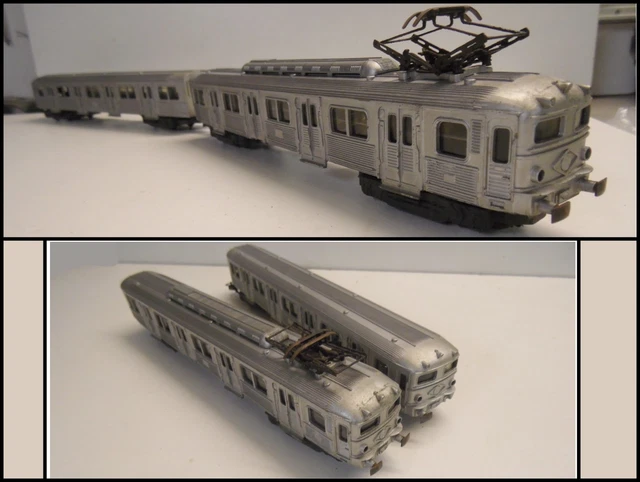JOUEF FAUSSE MOTRICE Autorail BUDD Inox ho train sncf EUR 1,00