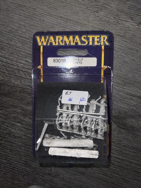 Games Workshop Warmaster High Elves Archers Pack New 8301B