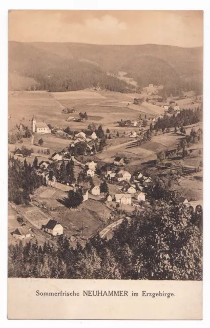 AK Erzgebirge Neudek Karlsbad Neuhammer Nové Hamry  Rupert Fuchs 1928