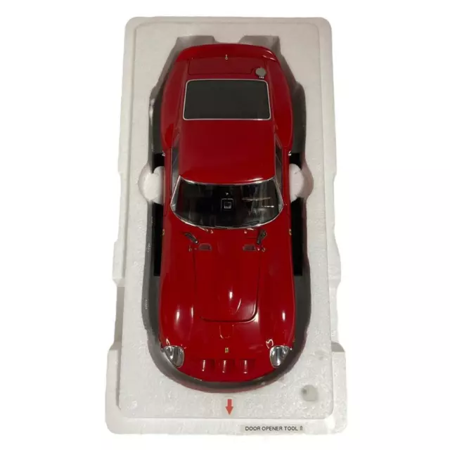 KYOSHO Minicar Ferrari 250 GTO im Maßstab 1:18, Hi-End-Modell, seltenes Rot