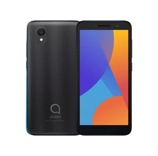 Alcatel 1 (2021) 16GB 4G LTE Unlocked Android Smart Phone - Volcano Black