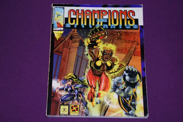 CHAMPIONS THE NEW MILLENNIUM RPG JDR Jeu de Role - Core Rulebook Fuzion Powered