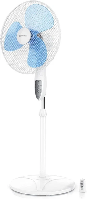BRANDSON Oscillation Fan 40cm 3 Speed Remote Control Height 104 - 122cm