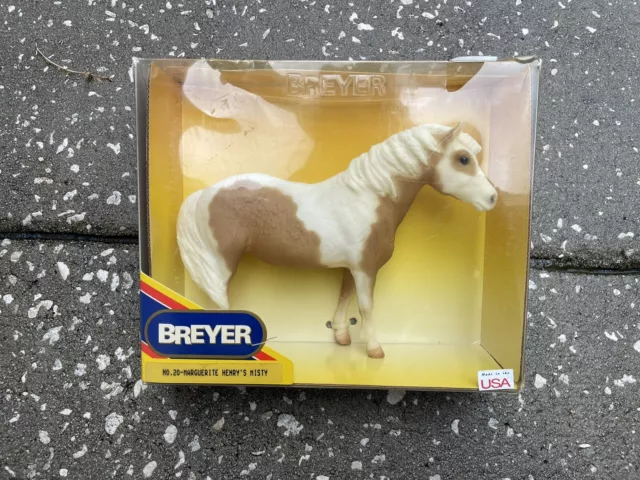 Vintage Breyer Horse #20 Marguerite Henry’s Misty of Chincoteague Pinto Pony New