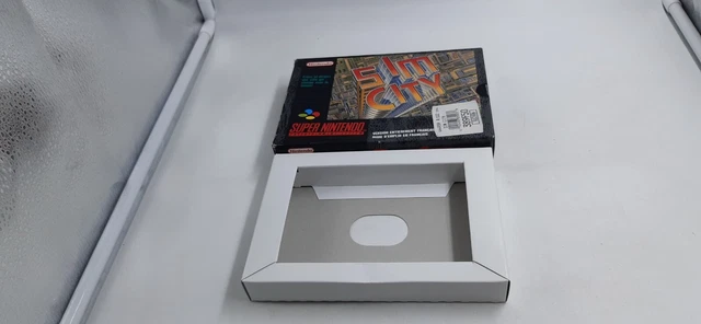 [BOITE VIDE] Jeu Super Nintendo SNES Sim City
